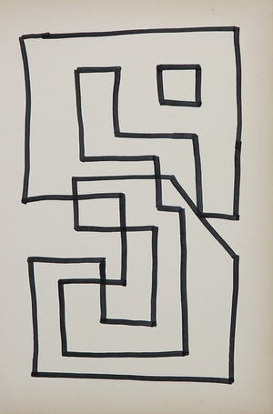 Siep van den Berg - Stift, Geometrische voorstelling kopen? Bied vanaf 1!