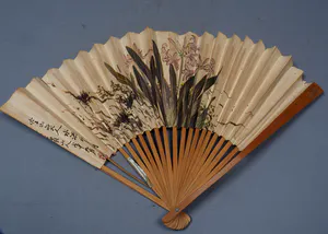 Niet of onleesbaar gesigneerd - oude Chinese hand waaiers kopen? Bied vanaf 1!