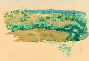 Louis Christiaan Kalff - Landschap verkocht voor € 50!