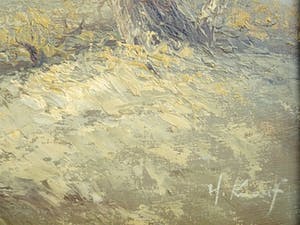 Henner Knauf - Winterlandschap kopen? Bied vanaf 85!