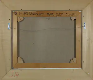 Marc Jonk - Arcyl op doek, Landschap (nr. 6) - Ingelijst kopen? Bied vanaf 150!