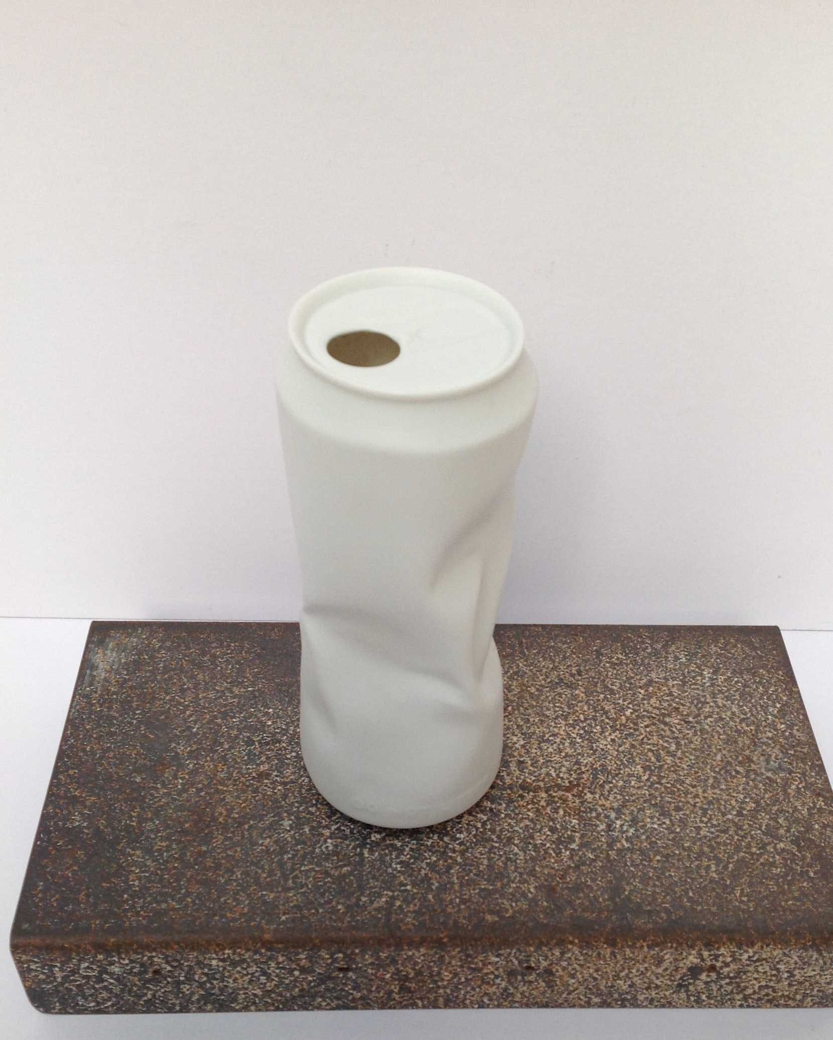 Rosenthal - Blikvaas Crazy Can biscuit (mat) porselein wit hoogte 20,5 cm kopen? Bied vanaf 45!