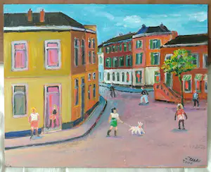 Denny Jacobs - Rosse buurt in het Spijkerkwartier te Arnhem kopen? Bied vanaf 65!