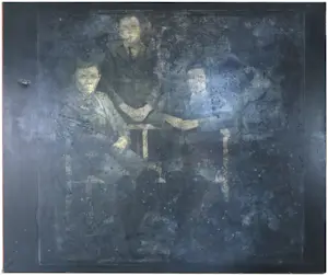 Kees den Boef - Olieverf op doek, Nummer 1 (Zeer groot) kopen? Bied vanaf 1!