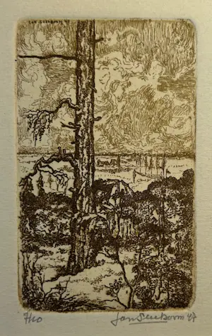 Jan Sleeboom - 9 Etsen kopen? Bied vanaf 50!