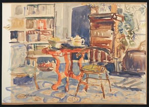 Han Krug - Ad Kikkert en Hen Euverman, Lot van drie aquarellen kopen? Bied vanaf 50!