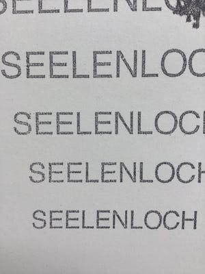 Anne Semler - Zeefdruk, titel Seelenloch, hand gesigneerd, oplage 12/35 kopen? Bied vanaf 15!
