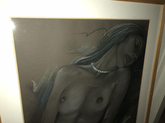 Niet of onleesbaar gesigneerd - Zoeteweij Artworks | Aantrekkelijke vrouw  kopen? Bied vanaf 1!