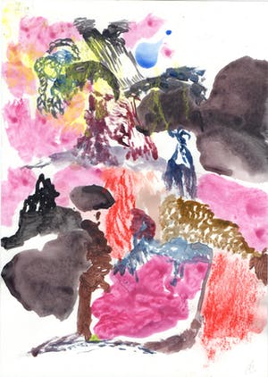 Paul Louis Van Den Bergh - Gemengde Techniek - "Volg" - Gesigneerd - Ingelijst - 2017 kopen? Bied vanaf 40!