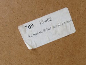 Rob Jurrissen - Zeefdruk "Gorges du Briant" - 35 ex kopen? Bied vanaf 1!