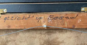 Jan van Anrooy - Gezicht op Beesd - Olieverf kopen? Bied vanaf 425!