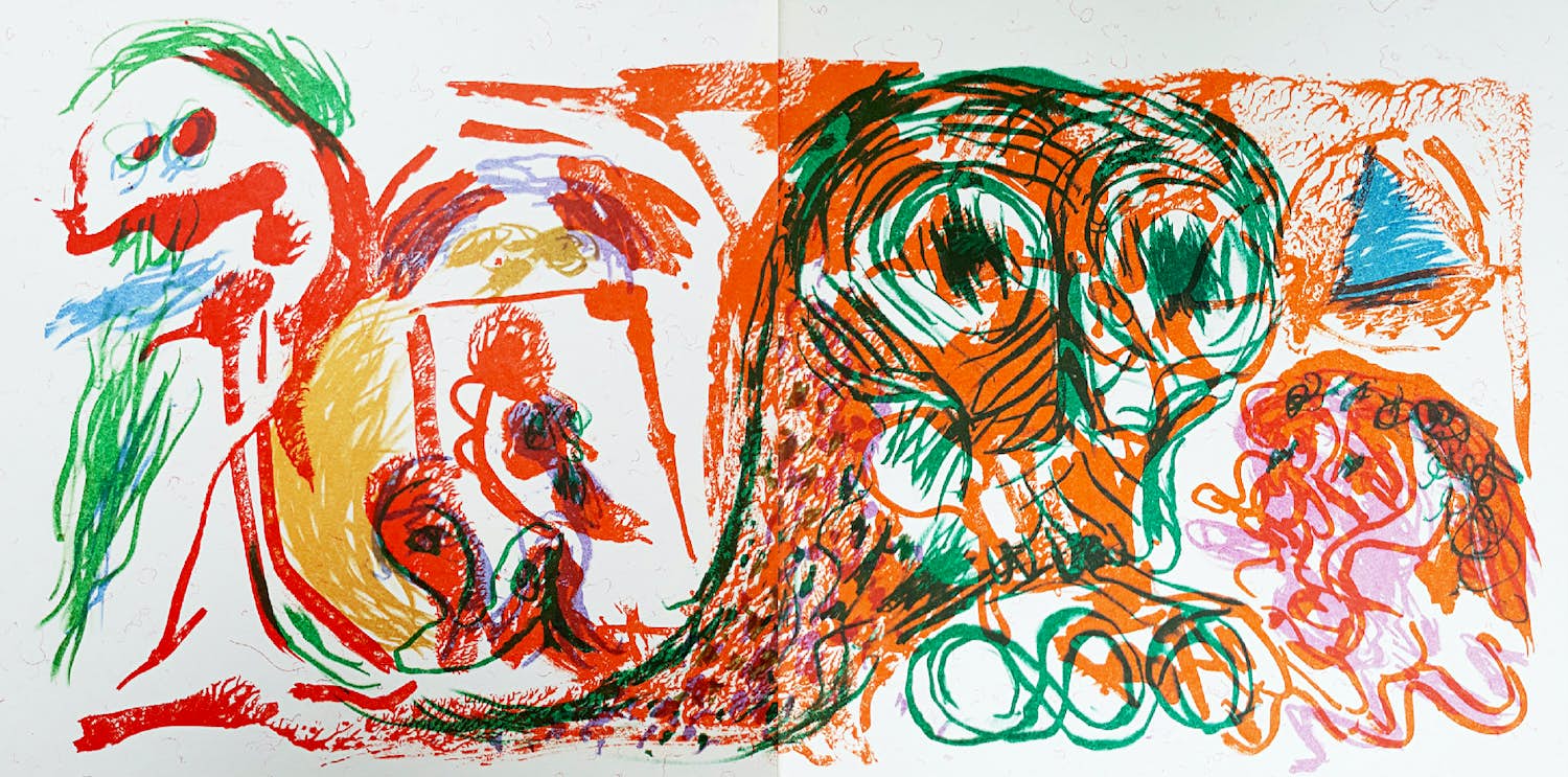 Pierre Alechinsky - The Last Day, tentoonstellingscatalogus met originele litho kopen? Bied vanaf 115!