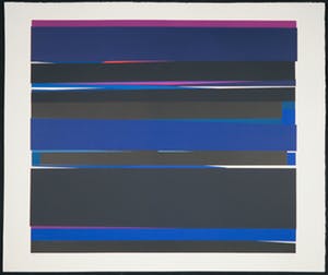 Philippe Morisson - Zeefdruk, Z.T. Abstract-geometrische compositie kopen? Bied vanaf 50!