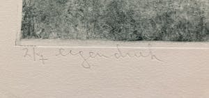 Jan Montyn - “Traveé 2” eigendruk. kopen? Bied vanaf 75!