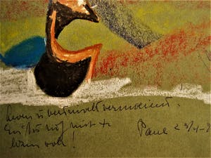 Paul Koning - Bijzonder Psychedelisch jaren 70 Pastel "Leven is verdomd vermoeiend" kopen? Bied vanaf 10!