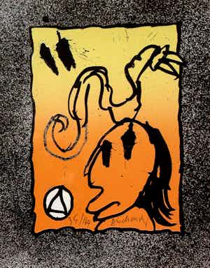 Pierre Alechinsky - litho: Les Infeuilletables - 1969 verkocht voor € 399!