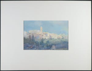 Frans Manders - Gouache, Rome kopen? Bied vanaf 50!