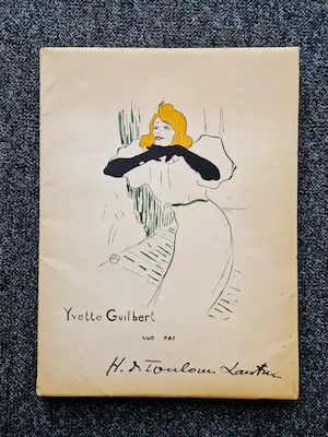 Henri de Toulouse-Lautrec - 1950 - Claude Roger-Marx "YVETTE GUILBERT" genummerd exemplaar! kaufen? Bieten Sie von 78!
