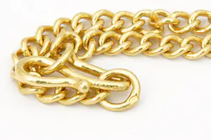 Massief hoog gehalte (22 krt) Chinees Thais gourmette collier / ketting - 50cm kopen? Bied vanaf 870!