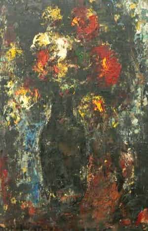 Toon Koster - Bloemstilleven verkocht voor € 150!