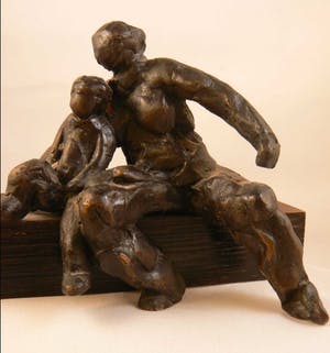 Brons (Onbekend) - Moeder met kind kopen? Bied vanaf 50!