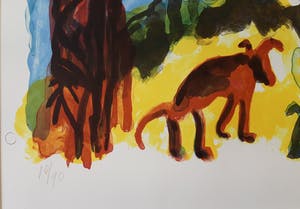 Jan Sierhuis - Zomer & Herfst (2 kunstwerken) kopen? Bied vanaf 20!