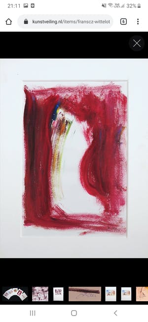 Franscz Witte - Lot van 5 originele werken kopen? Bied vanaf 45!