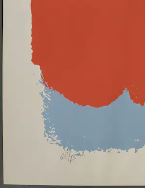 Bram Bogart - ingelijste gesigneerde zeefdruk kopen? Bied vanaf 869!