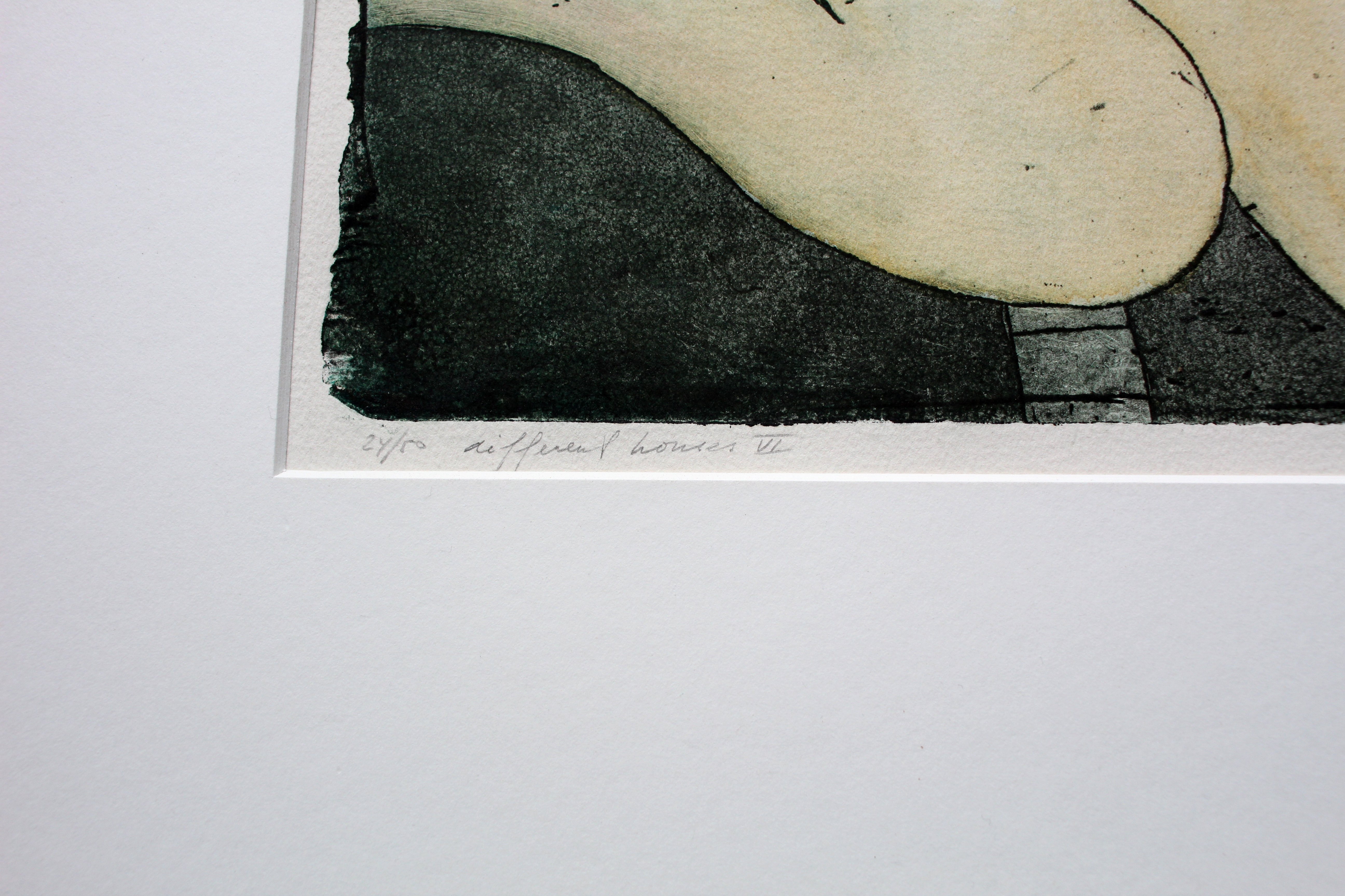 Michel van Overbeeke - Ets: Different Houses - 1996 kopen? Bied vanaf 80!