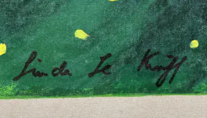 Linda Le Kinff - **handsignierte Originalgraphik auf Leinwand** kopen? Bied vanaf 250!