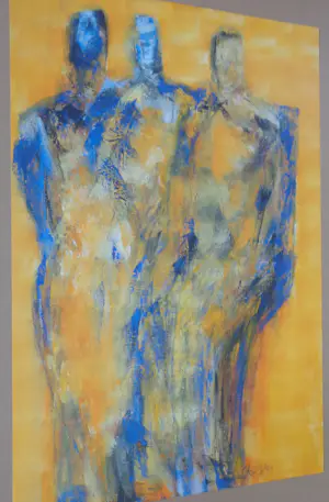Sylvia Goebel - FIGUREN / KLEUROFFSET / 100x66cm / 1994 kopen? Bied vanaf 1!