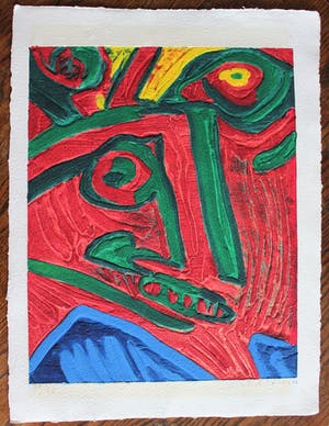 Bengt Lindstrom - Dierlijke figuren in abstractie kopen? Bied vanaf 275!