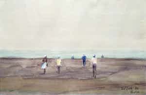 Willem Gerrit van de Hulst - ''Tréport'' '84 verkocht voor € 80!