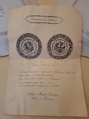 Buy Koninklijke Tichelaar Makkum - Vlinders en Bloemen 1984? Bid from 100!