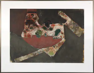 Gerard Schaperkotter - Uniek werk op papier, Collage met verflappen I, II en III - Ingelijst kopen? Bied vanaf 100!