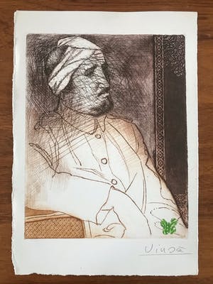 Manuel Viusa i Camps - 2 prachtige litho's - Eén gesigneerd - goede staat kopen? Bied vanaf 45!