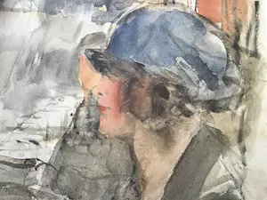 Isaac Israels - acht tekeningen van Isaac Israëls kopen? Bied vanaf 69!