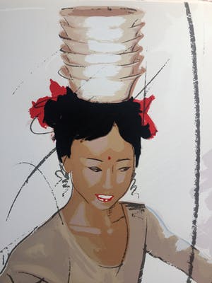 Nico Vrielink - Meisje met Schalen kopen? Bied vanaf 50!