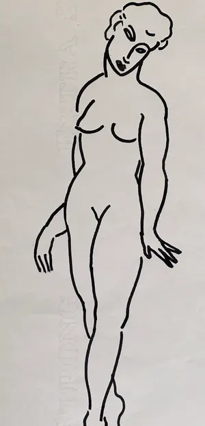 Bruneau - Naakt portret kopen? Bied vanaf 90!