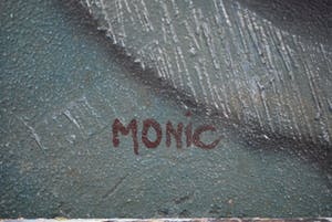 Daniel Monic - OLIE OP DOEK "AAP" kopen? Bied vanaf 175!