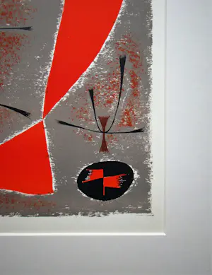 Gustave Singier - Abstracte compositie - 1955 - Originele lithografie - Mourlot kopen? Bied vanaf 150!