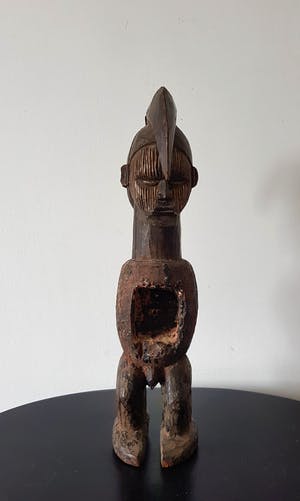 Baule - Een Afrikaans beeld met twee gezichten kopen? Bied vanaf 210!