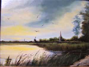 Lois Kapr - Polderlandchap verkocht voor € 60!