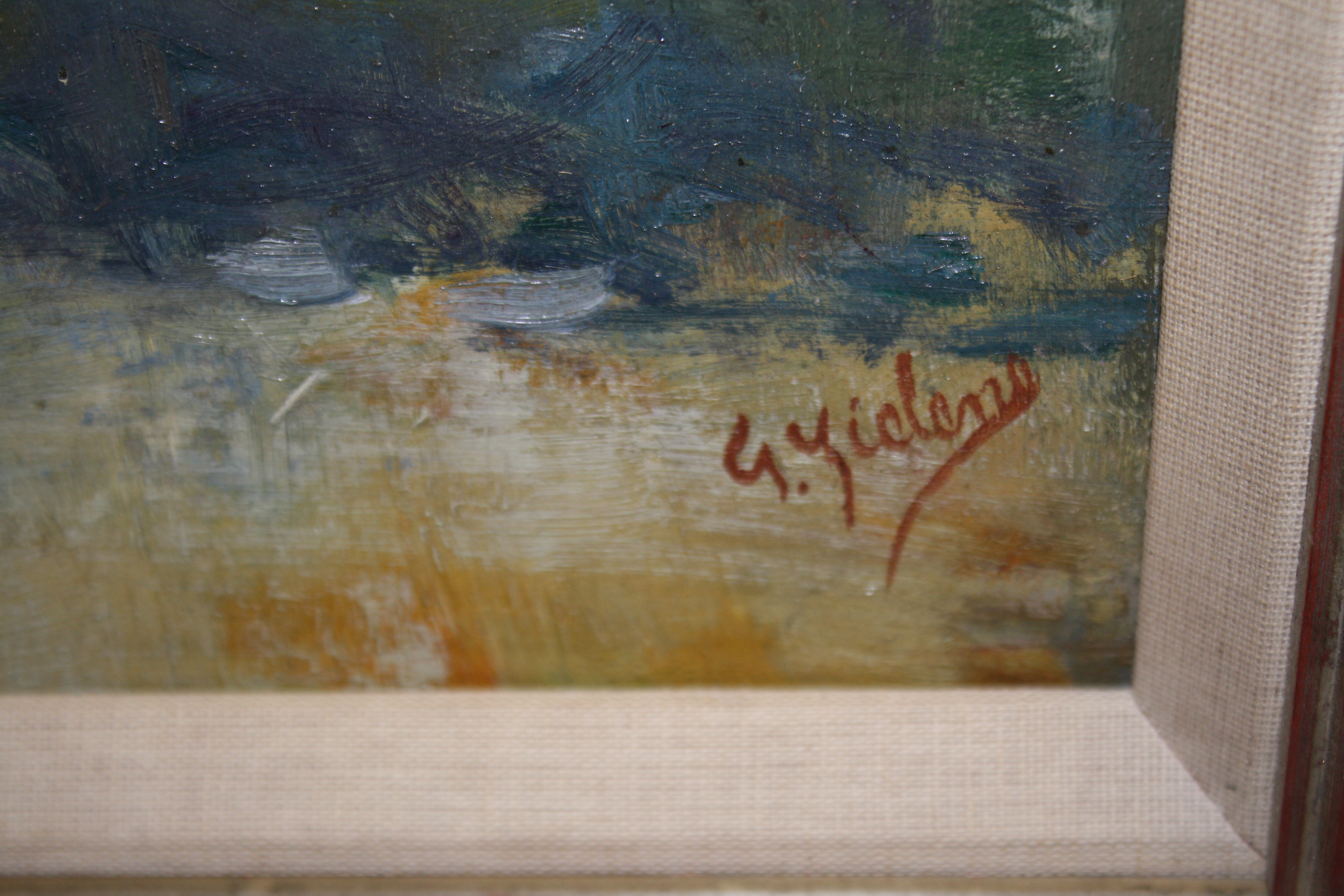 George Tielens - Luministisch landschap met koeien kopen? Bied vanaf 175!