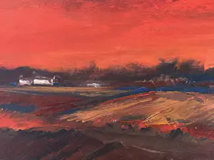 André De Smedt - LANDSCHAP IN AVONDROOD kopen? Bied vanaf 100!