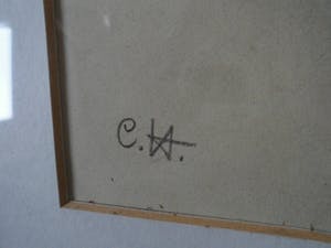 Cornelia Hioolen - Potloodtekening - Aphrodite kopen? Bied vanaf 35!