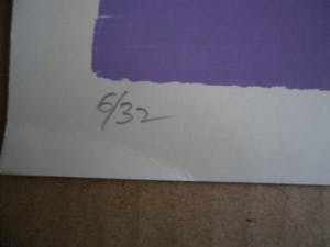 Bhaskar Hande - Zeefdruk, zonder titel. kopen? Bied vanaf 20!