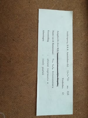 Niet of onleesbaar gesigneerd - pastel, zeezicht, abstract en origineel kopen? Bied vanaf 1!