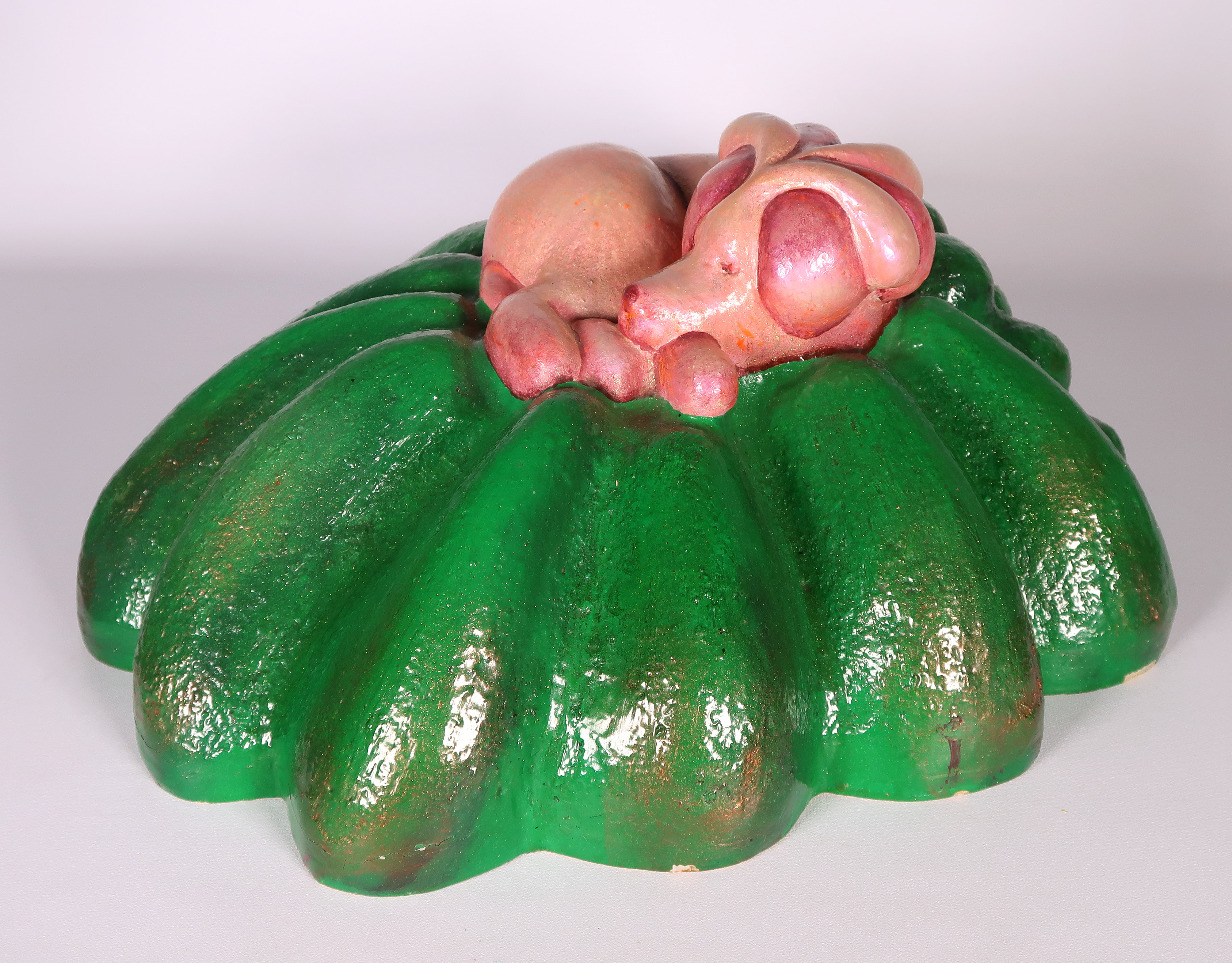 Margreet Hajee - Beschilderd Keramiek, Sleepy dog 1 kopen? Bied vanaf 50!