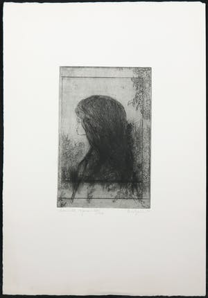 Dirkje Kuik - Ets, Donnele 14 jaar kopen? Bied vanaf 50!